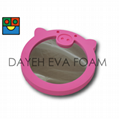 EVA Foam Animal Mirror, Pig