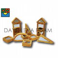 EVA Foam Wood-like Mirrored block-10pcs