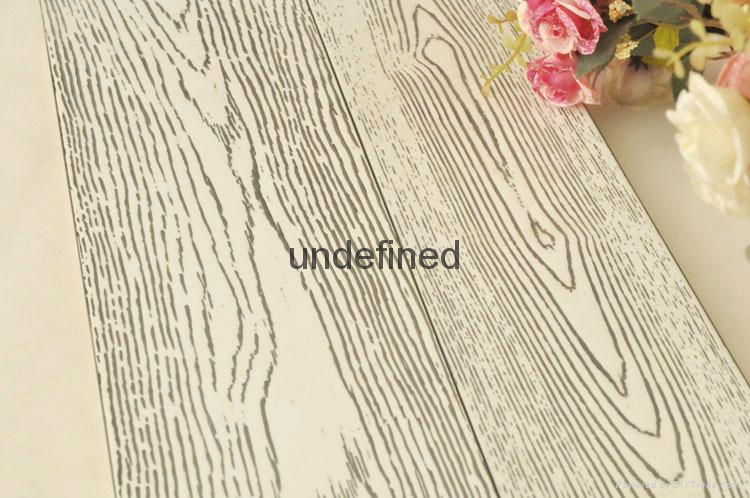 Real wood floor archaize of ash 4