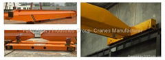 Heavy duty mobile workshop 10 ton overhead crane（single)