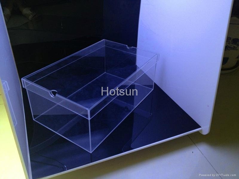 High quality hupbox clear acrylic shoebox 2