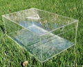 High quality hupbox clear acrylic shoebox 4