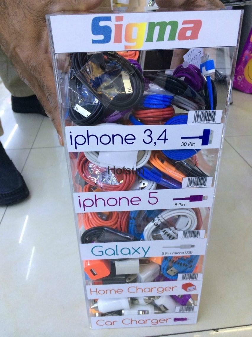 cell phone accessory display supplier NK5 Hotsun (China
