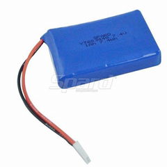 Lithium Polymer Battery 7.4V 1Ah YT603448