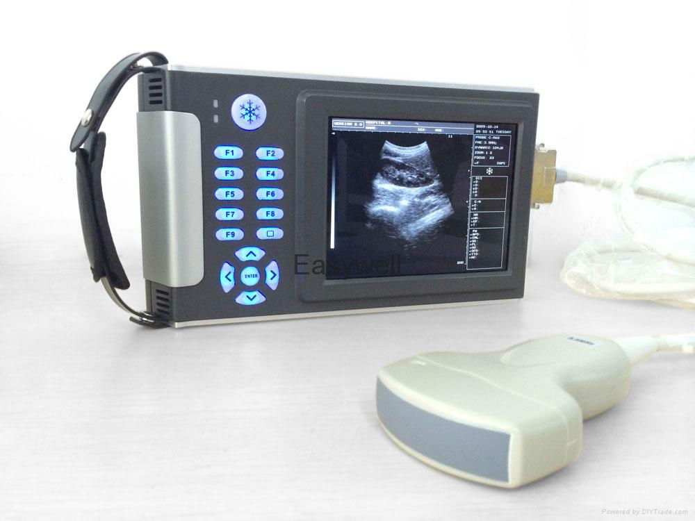 Cheapest Veterinary ultrasound scanner EW-B10V with Convex probe C3.5R60 for Abd 3