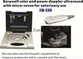  Laptop Veterinary Ultrasound Scanner Color Doppler Ew-C8V with Convex Probe  3