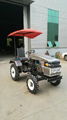 Ukraine and Russia market mini four wheel tractor,12/15hp 2