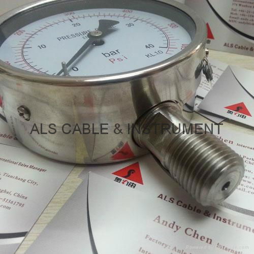 Stainless Steel Pressure Gauge 3