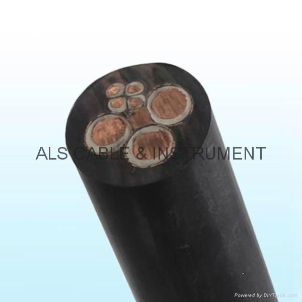 Silicon Rubber and Flame Retardant Flat Power Cable 4