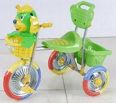 The beautiful children tricycle