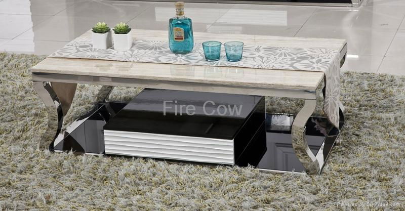 stainless steel coffee table 332 3