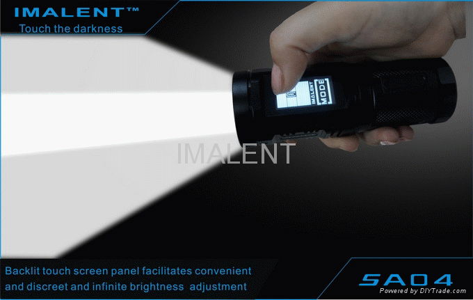 IMALENT LED flashlight LED torch for outerdoor sports travel militery 5