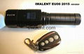 intelligent CREE LED torch flashlight by