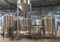 1000L Direct Fire heated stainless steel brewery equipment 2