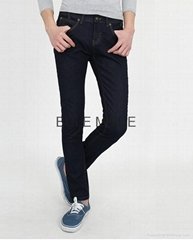 Men's Dark Blue Denim Jeans (Pants) _