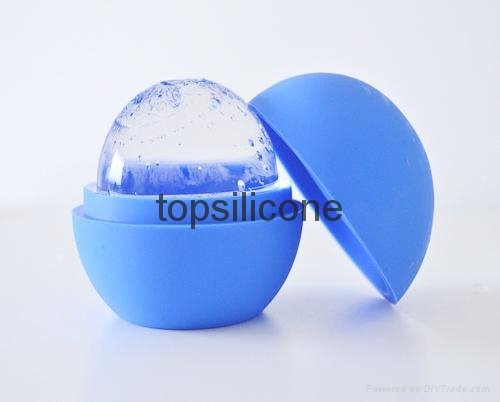 popular sell food grade silicone ice ball mold ice ball maker with sphere shape 2