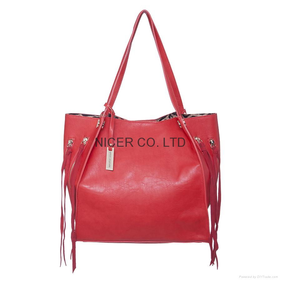 FASHION PU WOMEN HANDBAG WONDER ZIP  2