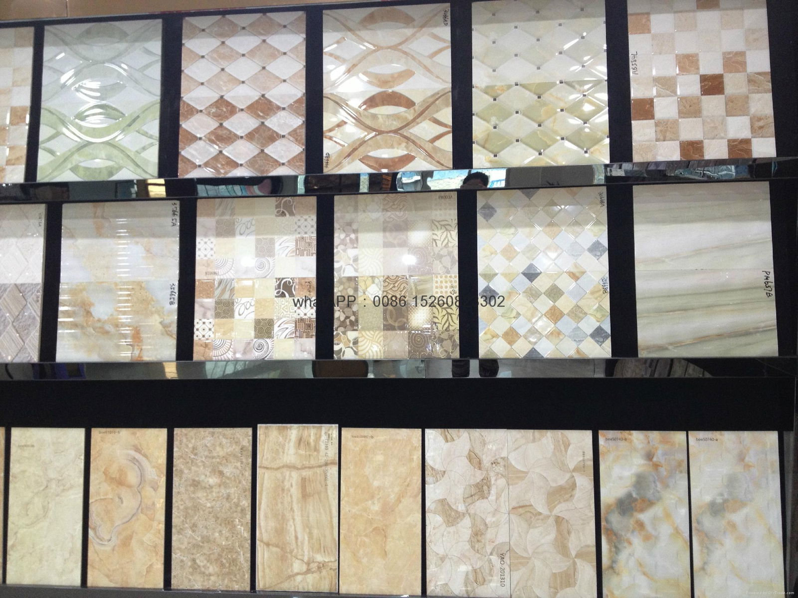 hot sale wall tile glazed tile of 300*450 3