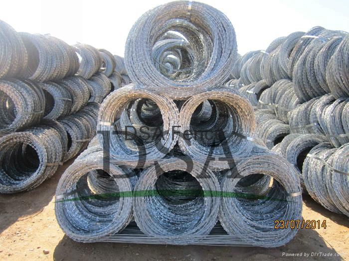 mobile security razor wire coils   5