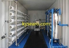 water filtration systems containerized 200TPD seawater desalination plant