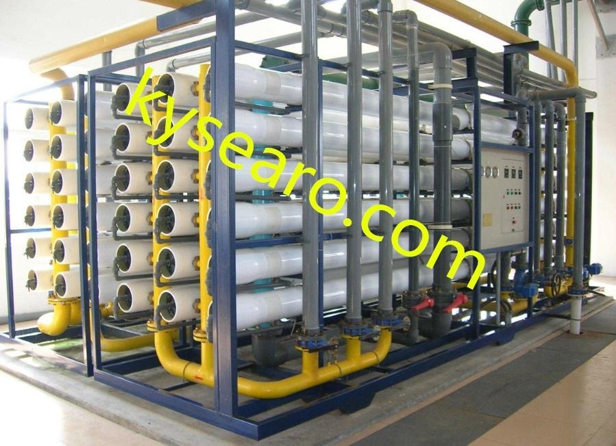  Reverse Osmosis Desalination of Seawater 100m3/d water filtration plant 2