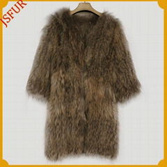 2015 winter white raccoon fur adult suitable JXfur Brand coats women's charming 