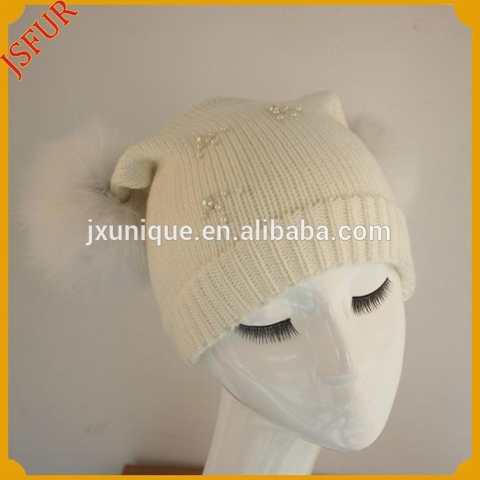 Newest design for children free knit pattern for hat earflaps 3