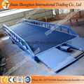 Manual handle mobile hydraulic loading ramp yard ramp with CE 5