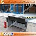 Container used hydraulic dock leveler with truck forklift 4