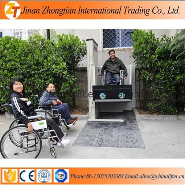 Vertival model wheelchair lift table used for disabled people ZTVL
