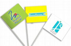 paper flag promotional flags advertising flags