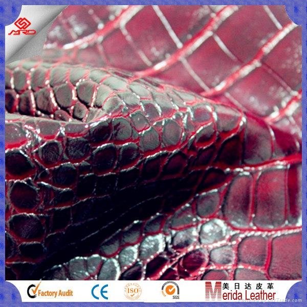 High Quality Polyester pvc coated fabric for bags  3