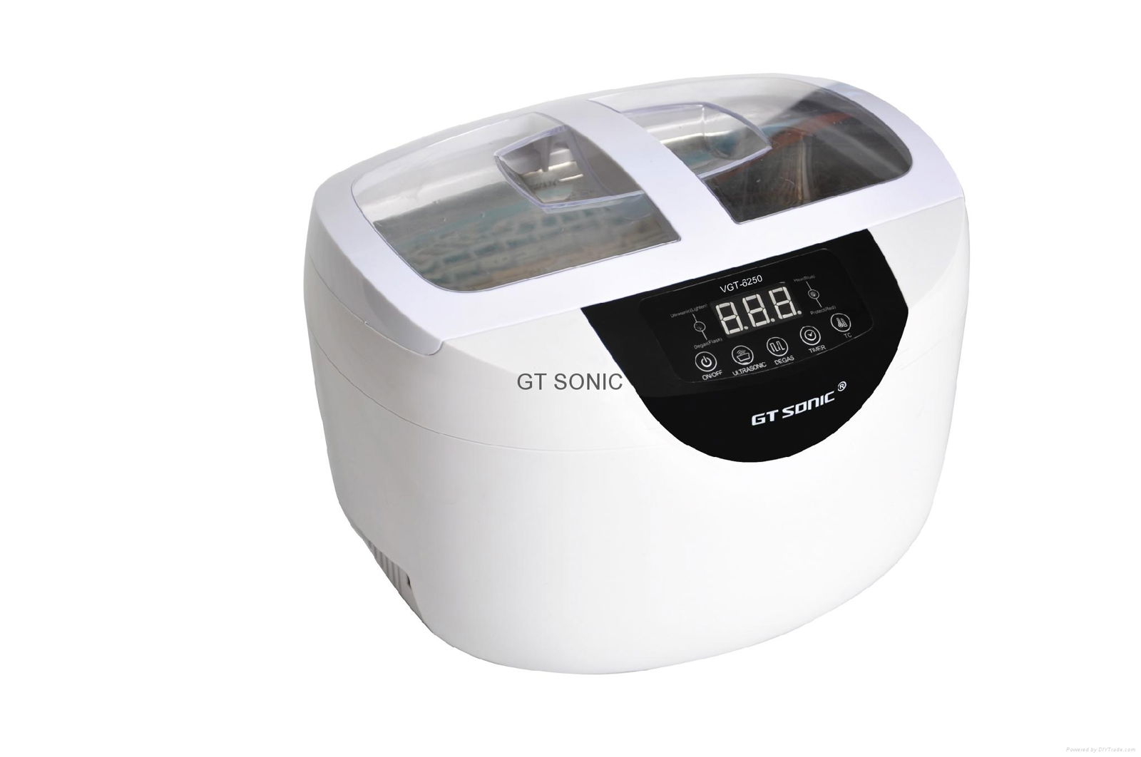 2.5L Heated ultrasonic cleaner with degas 3
