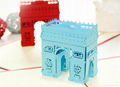 Arc De Triomphe 3D popup greeting card 3