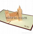 London Bigben 3D popup greeting card