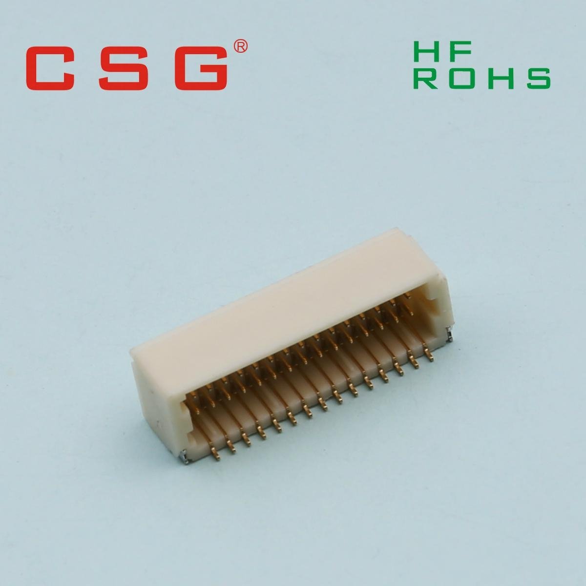 1.0mm pitch female male smt vertical usb connector 4