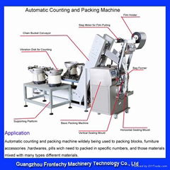 Guangzhou high precise automatic Screw counting and packing machine