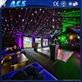 reasonable price modeling studio background,Mix Color RGBW 4X6m led star cloth 3