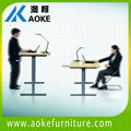 manually adjustable desk 2