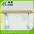 single motor desk frame with height and width adjustable  2