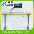 metal lifting desk frame with