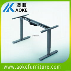 Electric Sit Stand Adjustable Desk with Modern Design