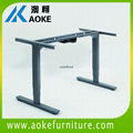 standing desk with height adjustable