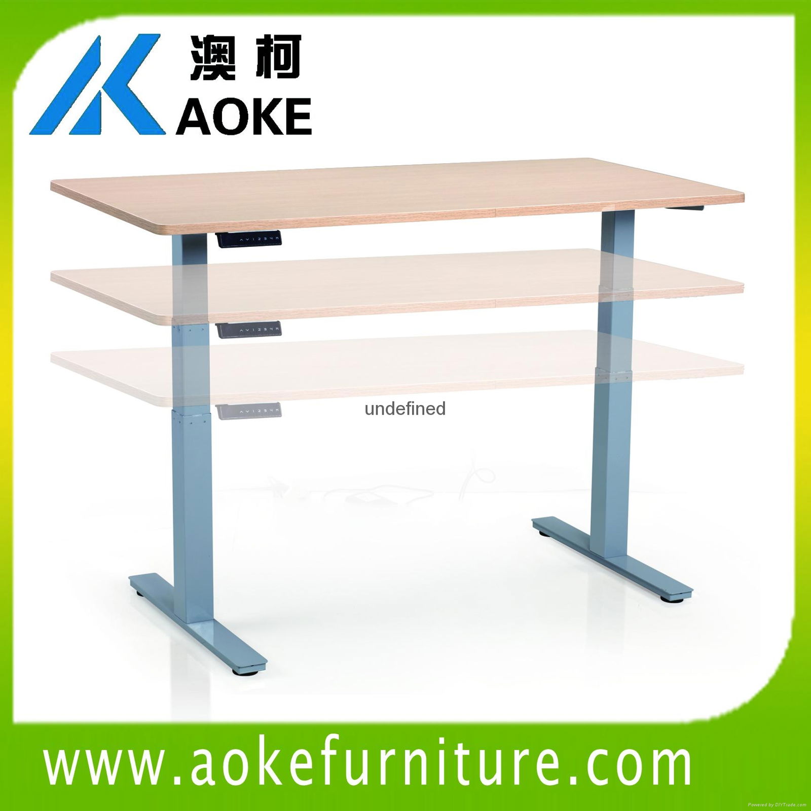 metal sit to stand desk frame
