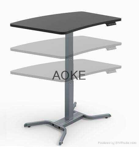 student study height adjustable desk
