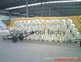 Glass wool blanket roll and board pipe with Fireproof aluminum foil 2