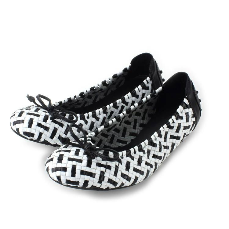 Most popular women casual leather Doug shoes Handmade woven shoes 4