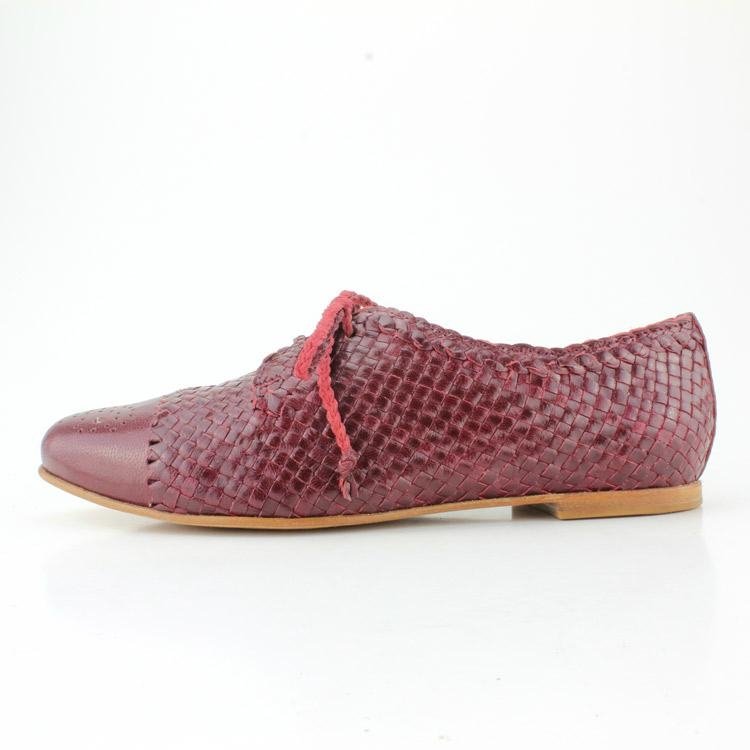 2015 new fashion dress flat shoes for women woven shoe suede leather 