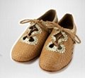  wholesale china handmade woven elastic leather shoes for women 2