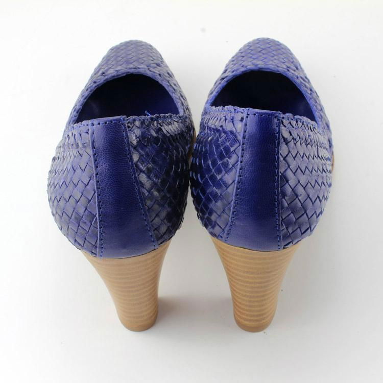 2015 ladies high heel shoes shoes  hand made woven shoes 3